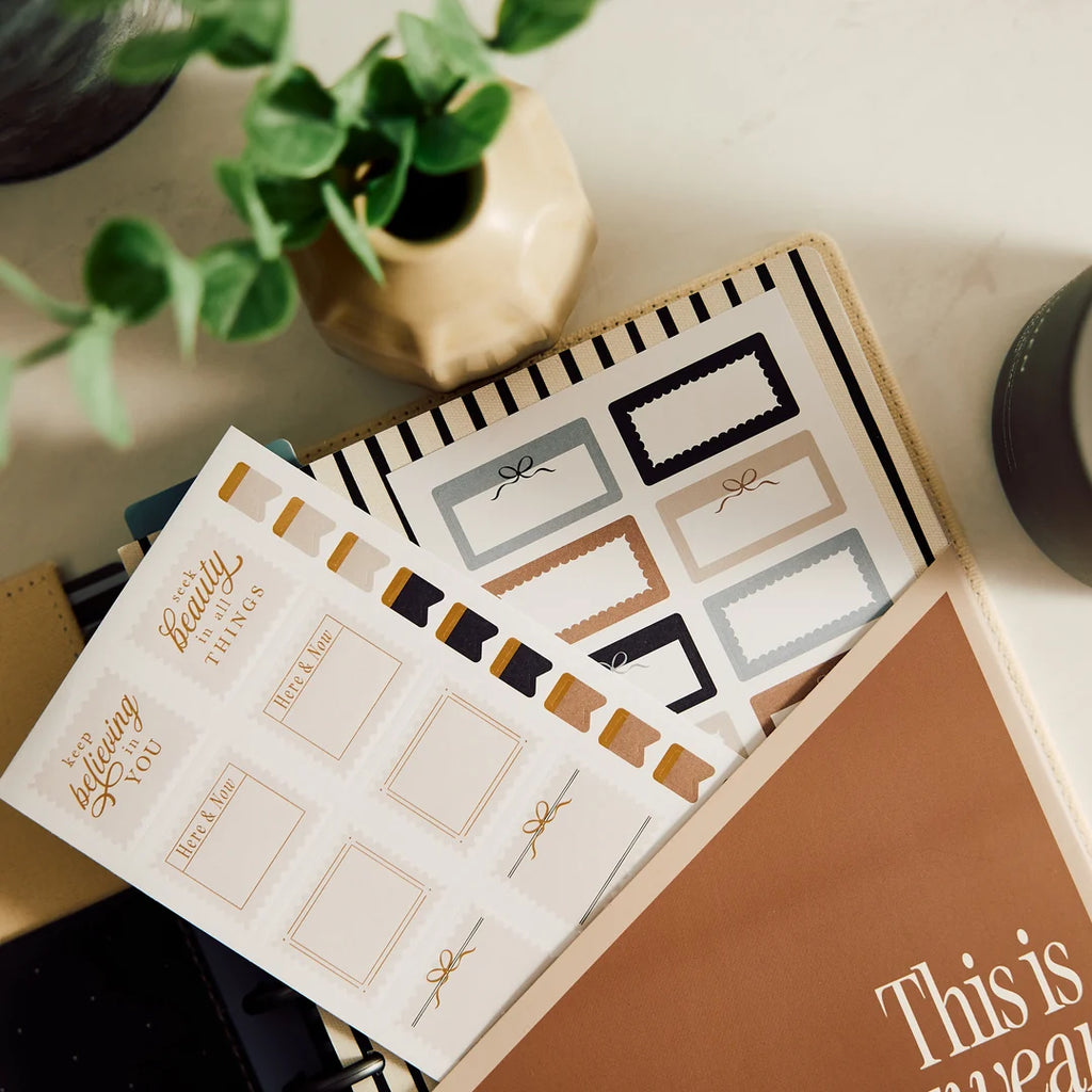 Aukahlutapakki í Classic dagbók - Skipulag & markmið