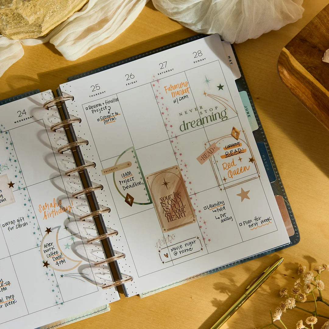 Dagbók 2027 Classic - Lóðrétt vikuskipulag