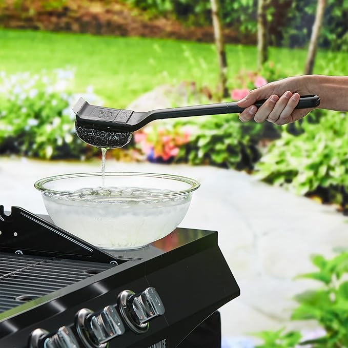 BBQ daddy grillbursti með skafti FORSALA