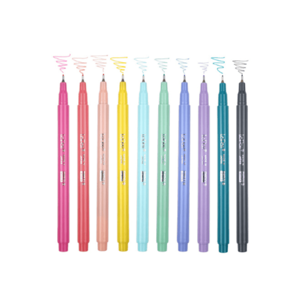Le Pen 10 í pakka – Pastel set