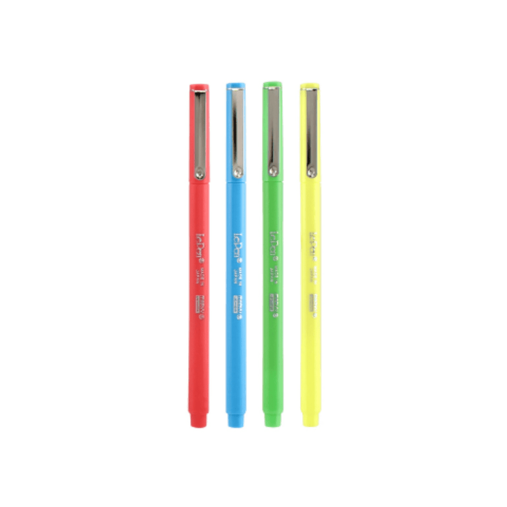 Le Pen 4 í pakka – Neon set
