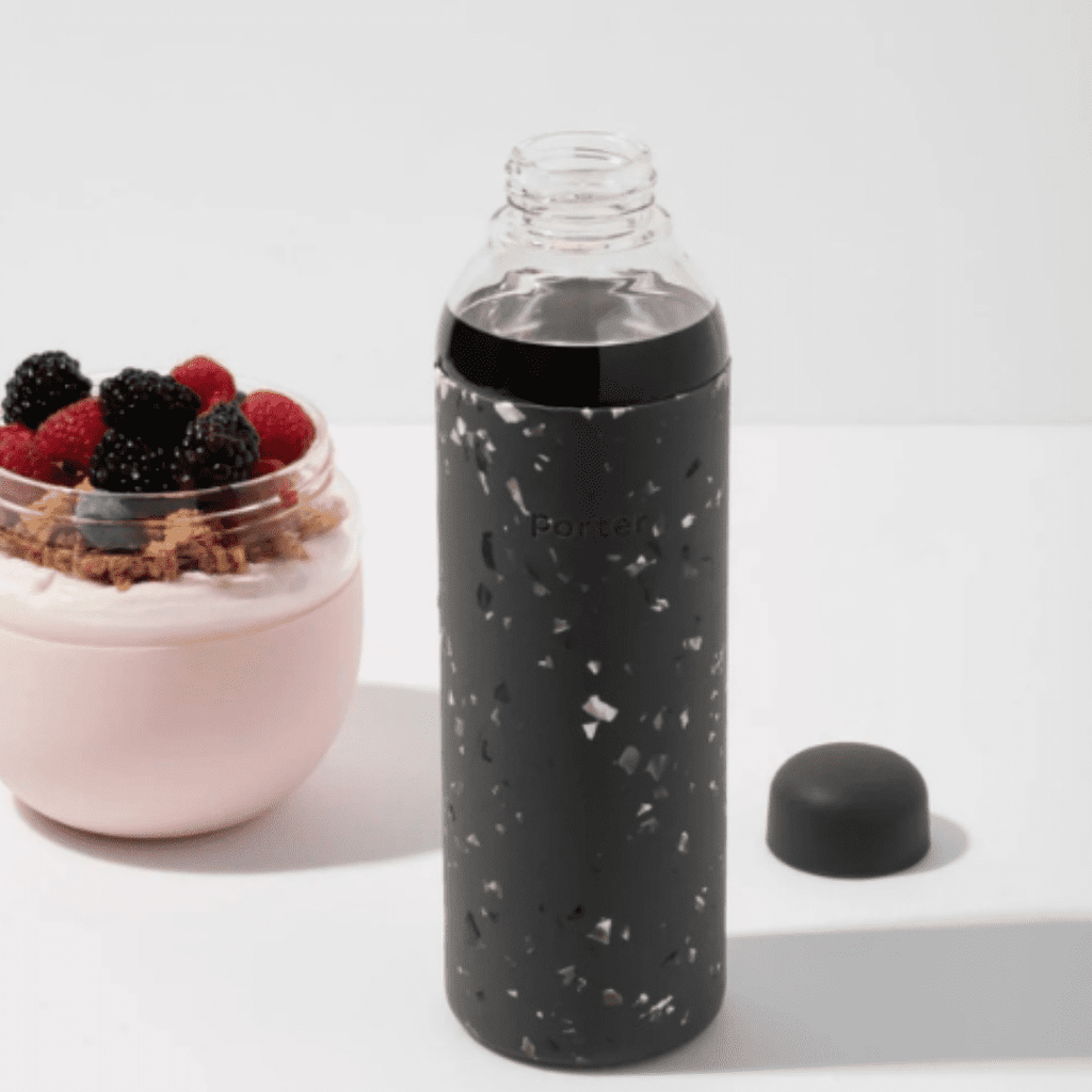 Porter vatnsflaska – Terrazzo Charcoal
