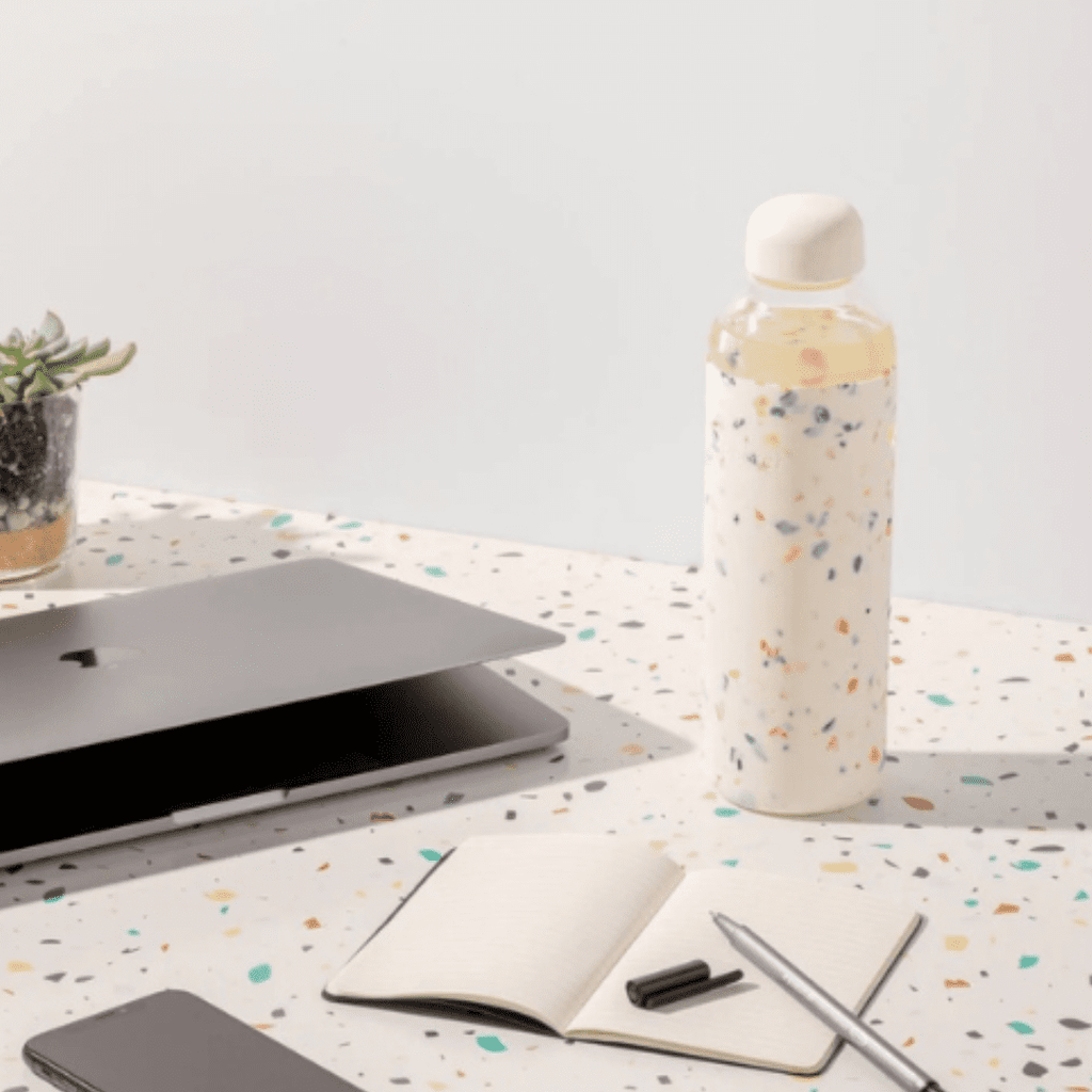 Porter vatnsflaska – Terrazzo Cream