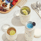 Porter stálbrúsi – Terrazzo Cream