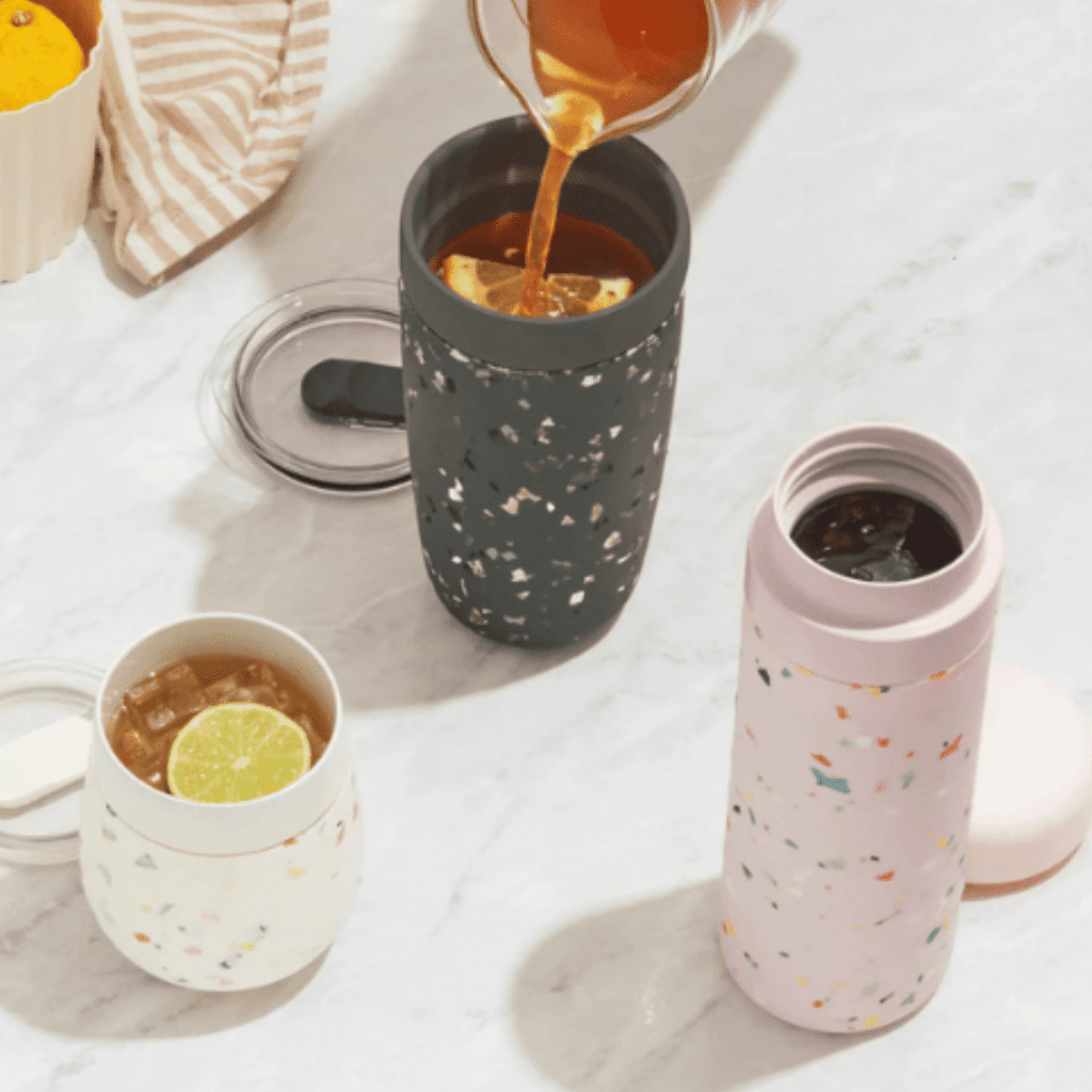 Porter stálbrúsi – Terrazzo Charcoal
