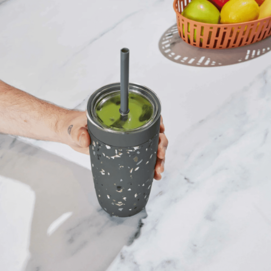 Porter stálbrúsi – Terrazzo Charcoal