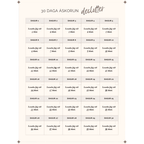 Declutter áskorun - Skjal