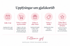 Gjafakort Heimaskipulags