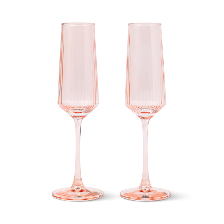 Luna kampavínsglös – Blush