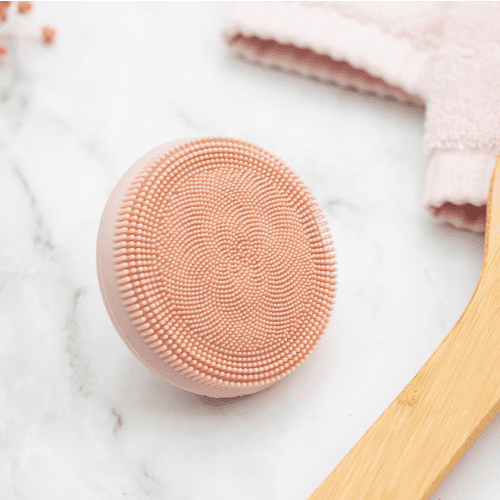 Round Silicone Scrub Brush