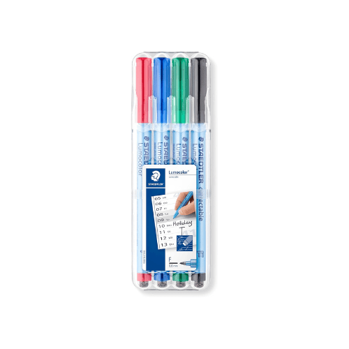 Staedtler töflutúss/þurrpenni – 4 í pakka