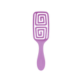 Hárbursti Miðstærð - Lavender