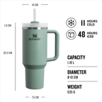 Stanley Quencher – 1,18L Shale + FRÍTT FLIP LOK