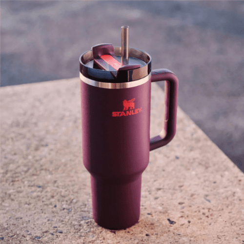 Stanley Quencher – 1,18L Plum + FRÍTT FLIP LOK