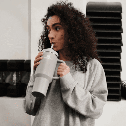 Stanley Quencher – 1,18L Ash + FRÍTT FLIP LOK