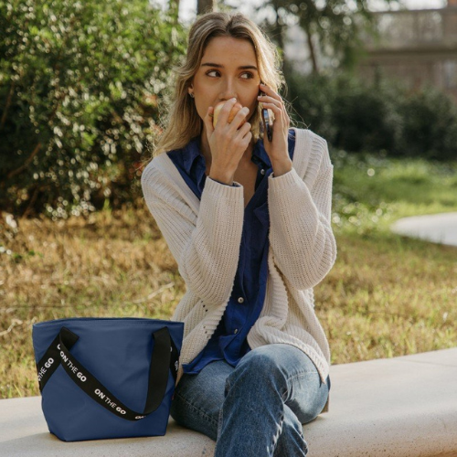 Taska stærri On The Go - Dark Blue
