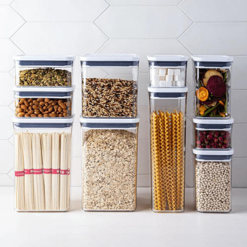 Oxo þurrvörubox breitt - 4 stærðir