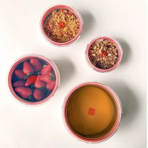 Stálbox hringlaga 520 ml
