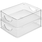 Staflanlegt skipulagsbox - lágt