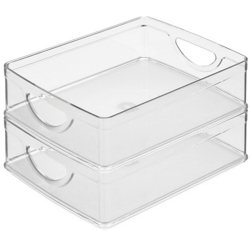 Staflanlegt skipulagsbox - lágt