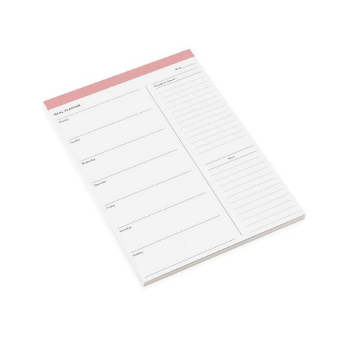 Minnisblokk Dusty Pink - Matseðill