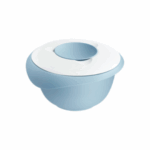 Bökunarskál með loki 2,5L blá/hvít