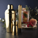 Kokteilsett – Gyllt - Image 2