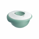 Bökunarskál með loki 2,5L græn/hvít