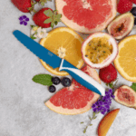 Kiddikutter barnahnífur – Blue - Image 2