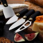 Ostahnífasett – svart & gyllt - Image 4