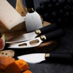 Ostahnífasett – svart & gyllt - Image 5