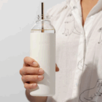 Porter vatnsflaska – Cream - Image 2