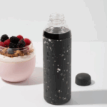 Porter vatnsflaska – Terrazzo Charcoal - Image 2