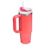 Stanley Quencher – 0,89L Hot coral + FRÍTT FLIP LOK - Image 2