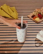 Porter stálbrúsi – Terrazzo Cream - Image 7