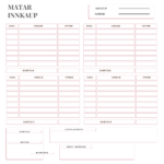 Matar innkaup - Skjal