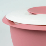 Bökunarskál með loki 3,5L bleik/hvít - Image 4