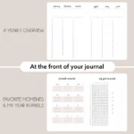 Tilbúin dagbók - Bordeaux - Image 6