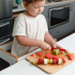 Kiddikutter barnahnífur – Red - Image 2