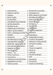 Declutter áskorun - Skjal - Image 2