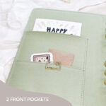 Dagbókarkápa - Light green - Image 4